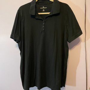Black polo style tee - Size 22